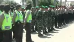 Antisipasi aksi Rohingya ribuan personel Polda jawa Tengah dan Kodam Diponegoro menjaga ketat Candi borobudur dan Mesjid An-Nur Magelang 