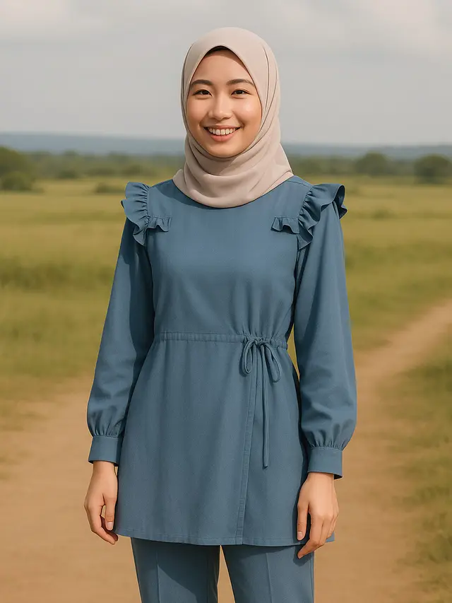 <p>Contoh Model Tunik Tali Samping</p>(ChatGPT)