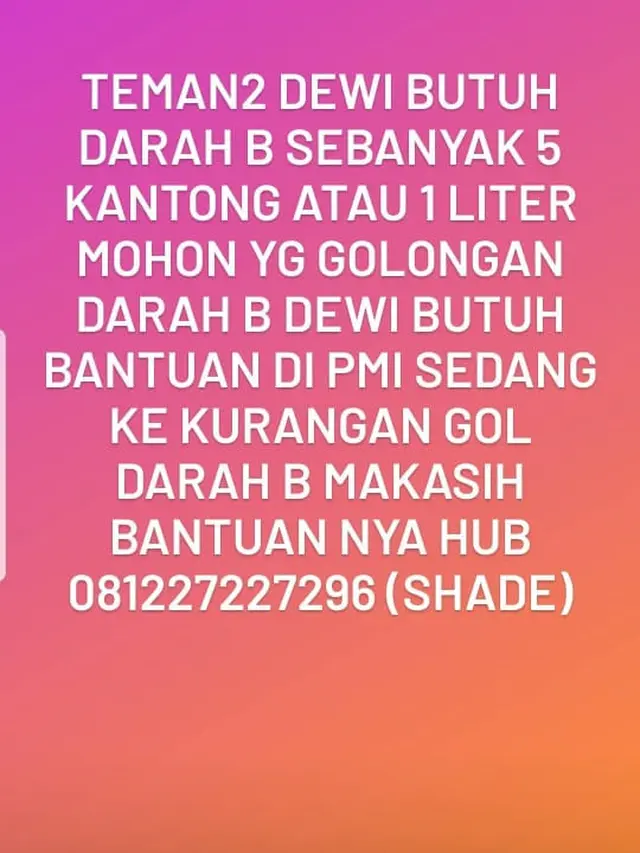 Dewi Sanca Sakit Alami Pendarahan Sejak 1 Bulan Terakhir Hingga Butuhkan 7 Kantong Darah. (instagram.com/dewisancaofficial)