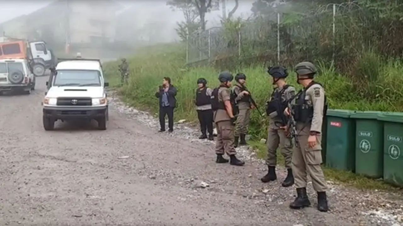 Satuan tugas di Tembagapura, Kabupaten Mimika Papua
