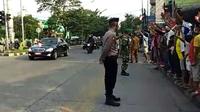 Presiden Jokowi tiba di Medan
