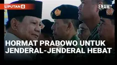 Presiden Prabowo Subianto dan Wakil Presiden Gibran Rakabuming Raka menghadiri Upacara Gelar Pasukan Operasional dan Kehormatan Militer yang digelar di Pusat Pendidikan dan Latihan Khusus (Pusdiklatsus) Komando Pasukan Khusus Batujajar, Kabupaten Ban...
