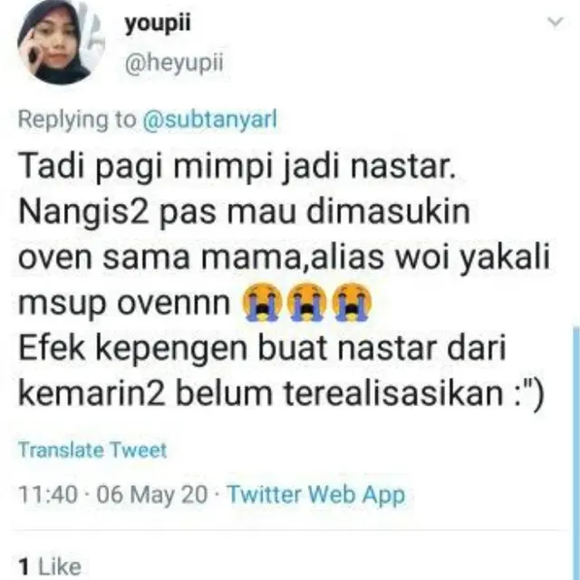6 Cerita Mimpi Netizen Berubah Jadi Makanan Ini Kocak, Enggak Masuk Akal