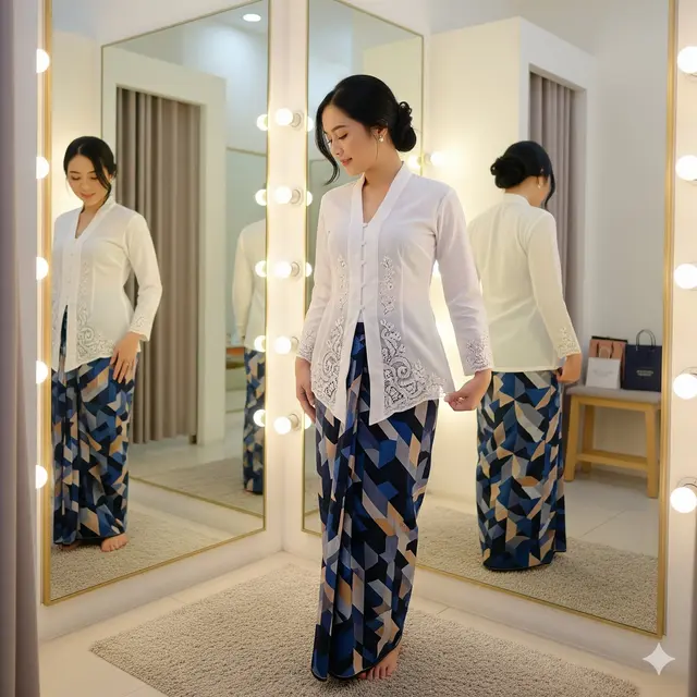 Tips Memilih Kebaya Encim Simple Elegan untuk Acara Resmi