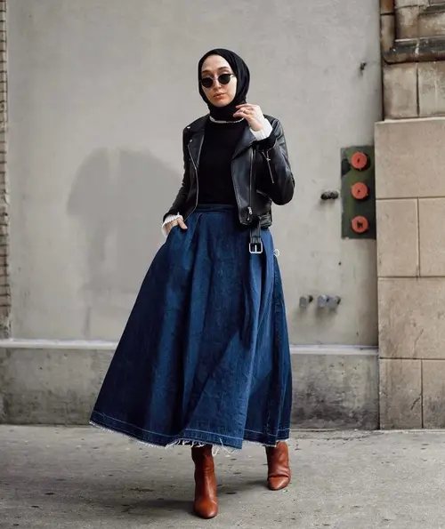 Style rok jeans hijab cheap
