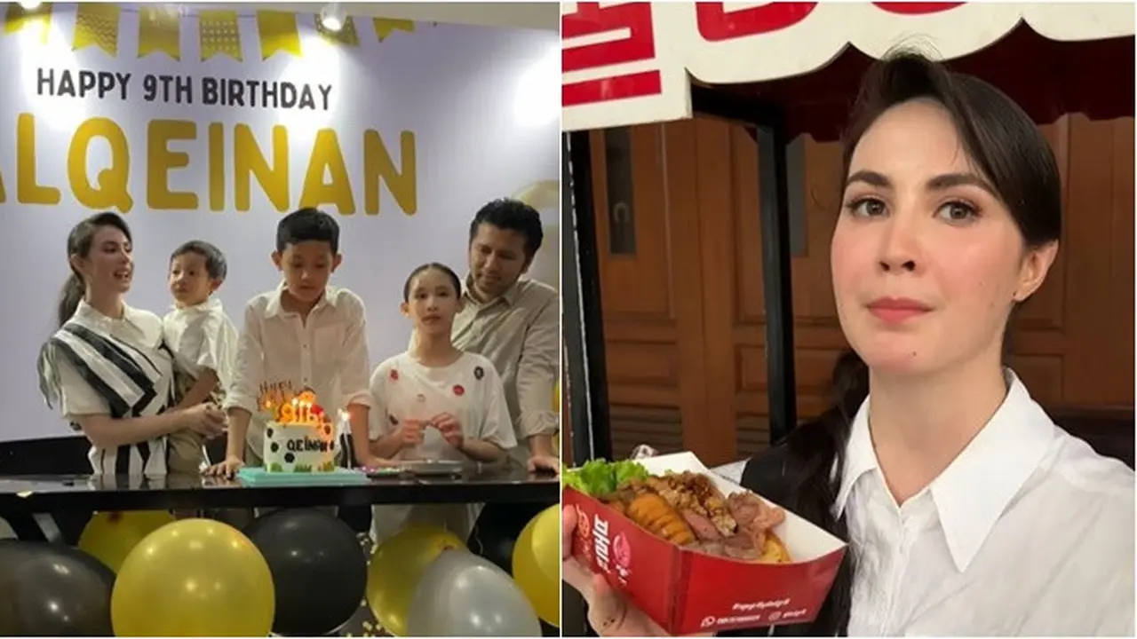 6 Potret Arumi Bachsin dan Emil Dardak Gelar Syukuran Ultah Anak, Sederhana di Rumah