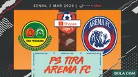 Shopee Liga 1 - PS Tira Vs Arema FC (Bola.com/Adreanus Titus)