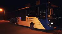 Pencurian Bus Transjakarta (Liputan6.com/ Fajar Eko Nugroho)
