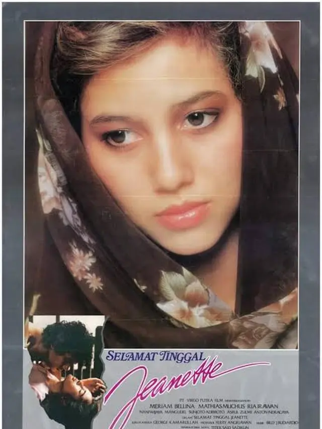 Poster film Selamat Tinggal Jeanette karya sineas Bobby Sandy. (Foto: Koleksi Pribadi Daniel Irawan)