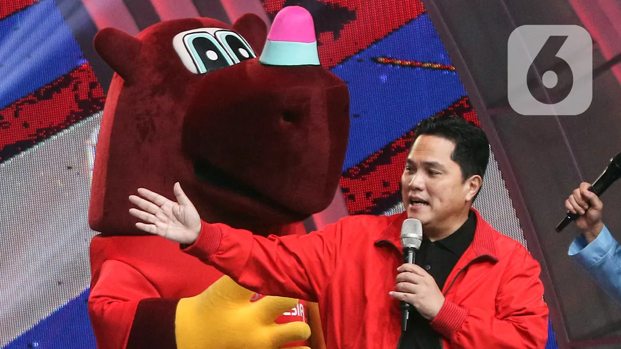 Erick Thohir di Konser Histeria Pesta Bola Dunia 2023