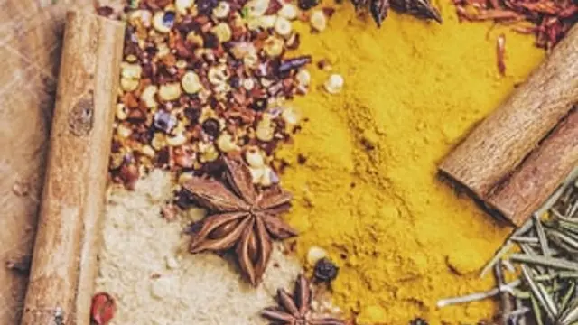 Ilustrasi rempah-rempah