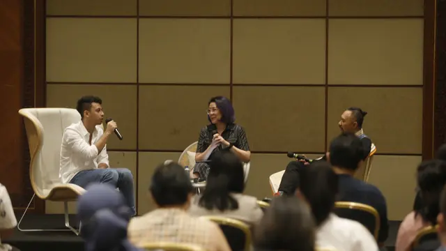 Ronal Surapradja dan Adam Saputra kompak sebut teknologi sangat berperan penting dalam sebuah komunitas