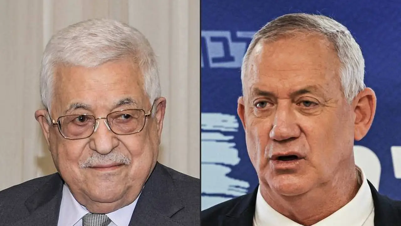 Menteri Pertahanan Israel Benny Gantz menghubungi pemimpin Palestina Mahmoud Abbas saat Ramadhan 2020. (AFP)