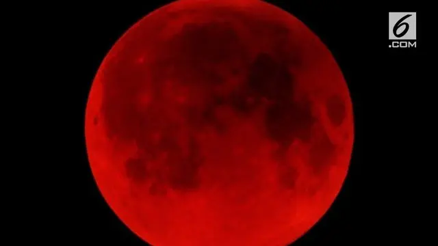 Gerhana bulan 'Micro Blood Moon' akan terjadi pada 28 Juli 2018. LAPAN memprediksi gerhana ini akan menjadi gerhana paling lama yang bisa disaksikan.