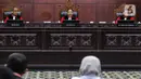 Sidang terkait dengan uji formil batas usia calon presiden dan calon wakil presiden (capres-cawapres). (Liputan6.com/Angga Yuniar)