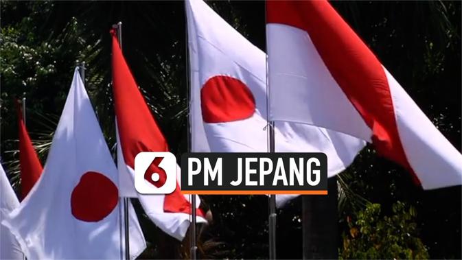 VIDEO: Di Tengah Demo Omnibus Law, PM Jepang Yoshihide ...