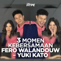 Seperti apa momen kebersamaan Fero Walandouw dan Yuki Kato? Yuk, kita cek video di atas!