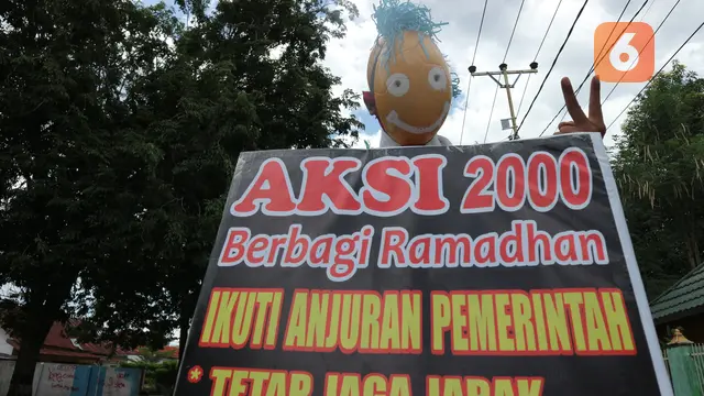 badut pengumpul donasi