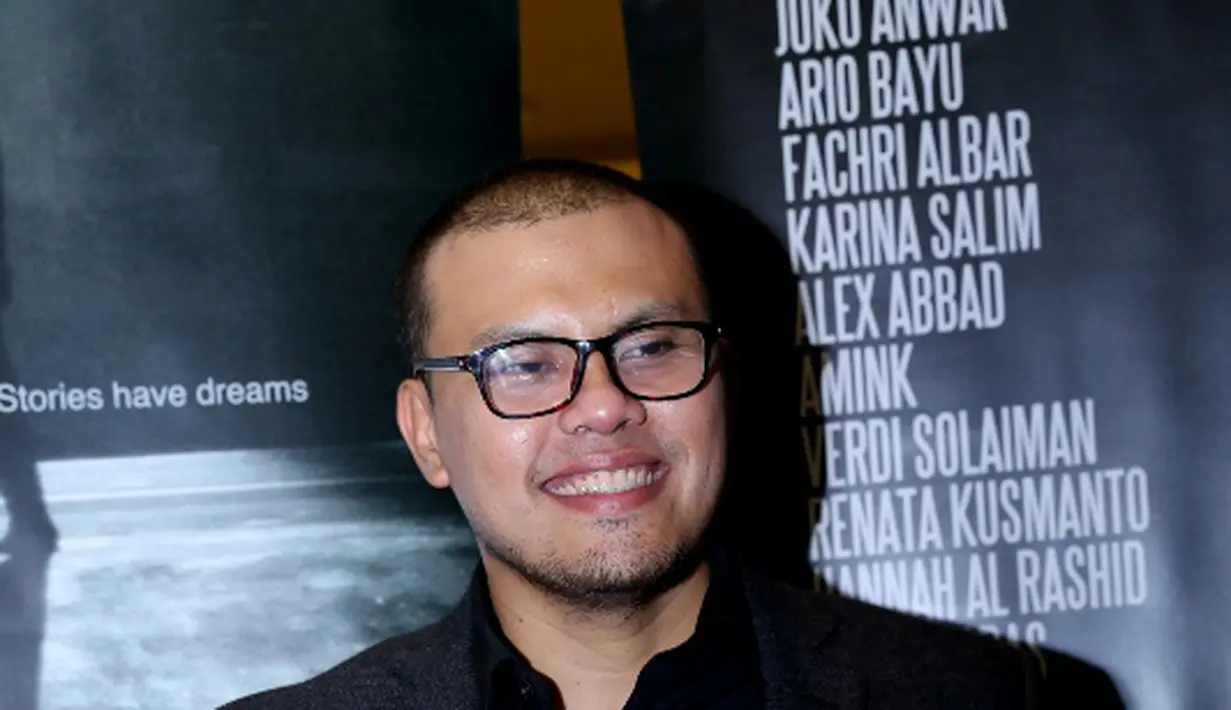 Joko Anwar sumringah setelah menjalani debutnya sebagai pemain utama