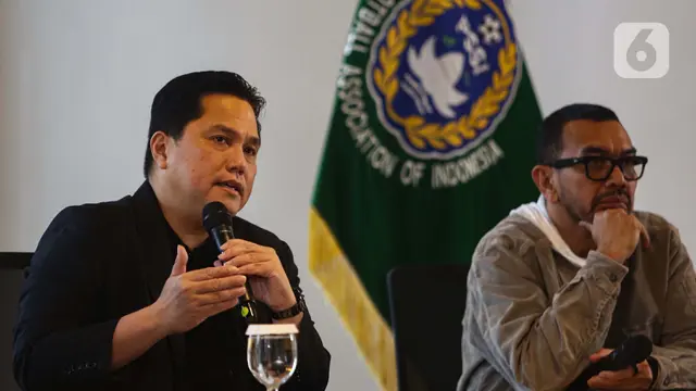 Erick Thohir - Ketua Umum Perserikatan Sepakbola Seluruh Indonesia (PSSI)