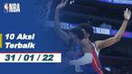 Berita Video 10 aksi keren di NBA hari ini, Senin (31/1/22). Salah satunya slam dunk Cameron Johnson.