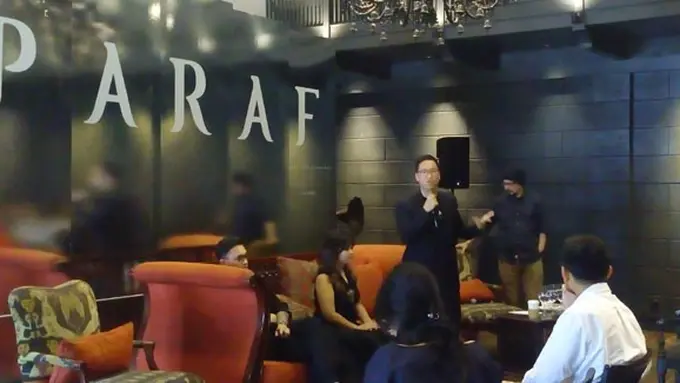 Ben Subiakto dalam peluncuran PARAF edisi kedua di Jakarta/Vemale.com/Zika Z