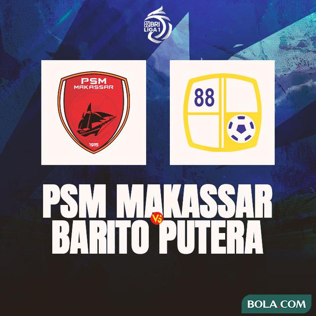 Liga 1 - PSM Makassar Vs Barito Putera