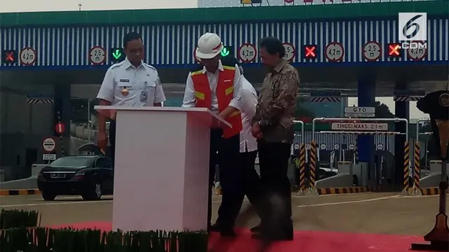VIDEO: Momen Presiden Jokowi Resmikan Tol Depok-Antasari Seksi 1