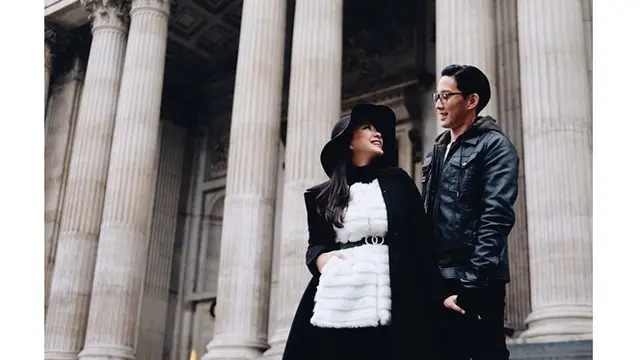 Keliling Eropa, Ini 6 Momen Mesra Babymoon Yuanita Christiani Bareng Suami