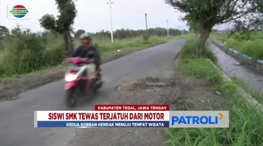 Dua sahabat siswi SMK di Tegal, Jawa Tengah, tewas kecelakaan saat dalam perjalanan ke tempat wisata.
