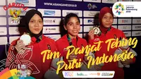 Garuda Kita Asian Games Tim Panjat Tebing Putri Indonesia (Bola.com/Adreanus Titus)