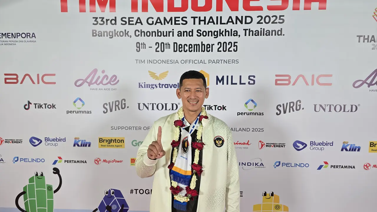 Pelatih timnas basket 3x3 Indonesia di SEA Games 2025 Fandi Andika Ramadhani