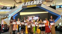 Para mentor, pengisi acara dan peserta yang meramaikan event Duta Anak dan Remaja Nusantara di Mall Kota Kasablanka, Jakarta Selatan pada 17 Agustus 2023.