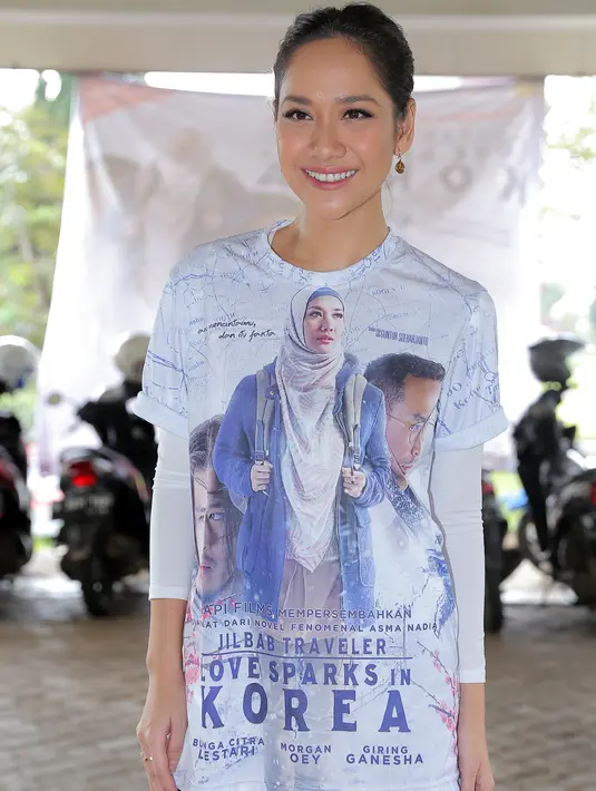 Komunitas muslim itu juga membuat sutradara film, Guntur Soeharjanto memasukkan kedalam film 'Jilbab Traveler' menjadi salah satu bagiannya. (Andy Masela/Bintang.com)