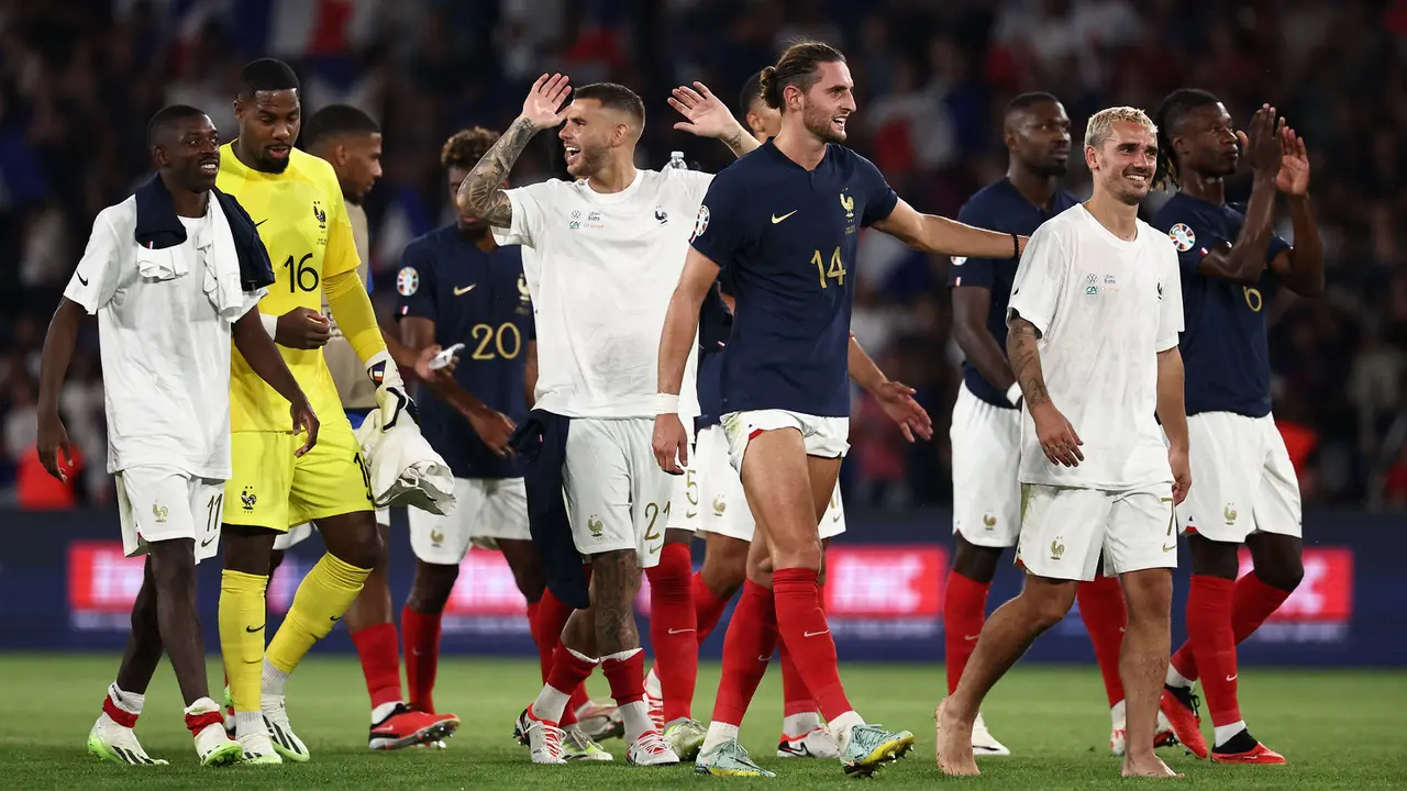 Foto: Timnas Prancis Masih Sempurna di Kualifikasi Euro 2024, Republik Irlandia Jadi Korban Teranyar