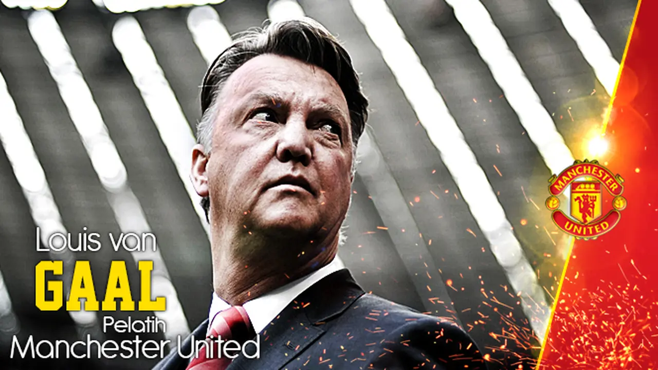 Ilustrasi Louis van Gaal