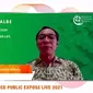Direktur PT Kalbe Farma Tbk (KLBF) Bernadus Karmin Winata pada paparan publik, Rabu (8/9/2021) (Dok: Liputan6.com/Pipit Ramadhani)