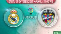 Real Madrid vs Levante (Bola.com/samsul Hadi)