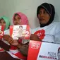 Sejumlah pendukung pasangan Djarot Saiful Hidayat-Sihar Sitorus yang tergabung dalam relawan Sihar Kawan Kita. (Foto: Merdeka.com)