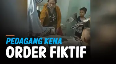 KASIHAN, PEDAGANG NANGIS KENA ORDER FIKTIF RATUSAN NASI KOTAK