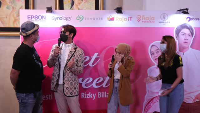 Lesti Kejora dan Rizky Billar merasa beruntung karena difasilitasi Ayooentertainment.id