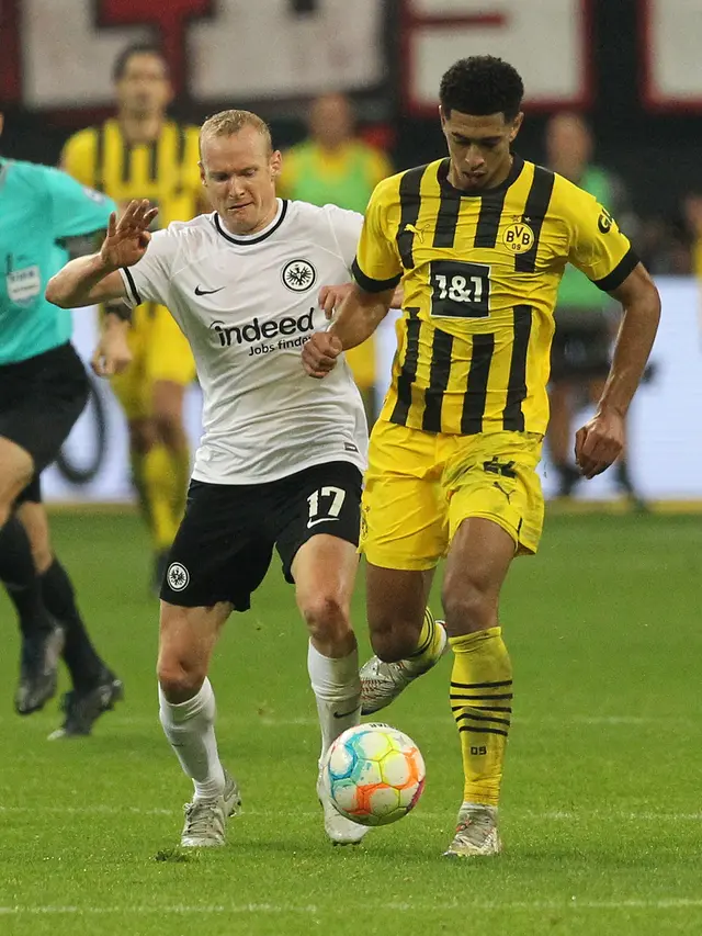 Liga Jerman 2022-23 Eintracht Frankfurt Vs Borussia Dortmund