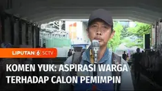 Jadi cara Liputan 6 mendengar aspirasi warga bagi para calon pemimpin, dan wakil rakyat di pemilu mendatang. Komen yuk kali ini menyuarakan harapan warga terhadap pemberantasan korupsi di Tanah Air. Termasuk, gaya hidup mewah pejabat. Berikut pernyat...