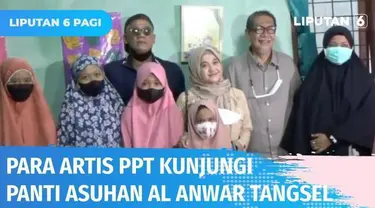 Para artis pendukung sinetron Para Pencari Tuhan sambangi Panti Asuhan Al Anwar Pondok Aren. Silaturahmi ini sekaligus dimanfaatkan untuk menyalurkan bantuan para donatur melalui Program YPP SCTV-Indosiar.