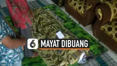 mayat dibuang
