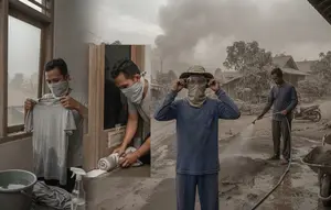 5 Cara Lindungi Diri dari Abu Vulkanik Tanpa Masker, Panduan Darurat Keselamatan saat Erupsi