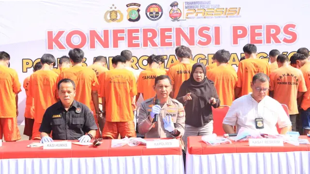 Beraksi di 400 Tempat, 28 Maling Motor Ditangkap Polisi di Tangerang