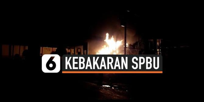 VIDEO: SPBU di Kota Bukit Tinggi Terbakar