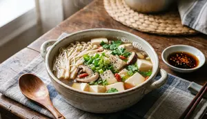 Resep Sup Tahu Enoki, Hangat Gurih yang Ringan dan Cocok untuk Menu Sehari-hari