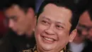 Ketua Komisi III DPR RI, Bambang Soesatyo saat menghadiri diskusi Publik di MMD Institute, Jakarta, Selasa (16/2/2016). Diskusi ini bertajuk "Menuju Upaya Penguatan KPK". (Liputan6.com/Johan Tallo)